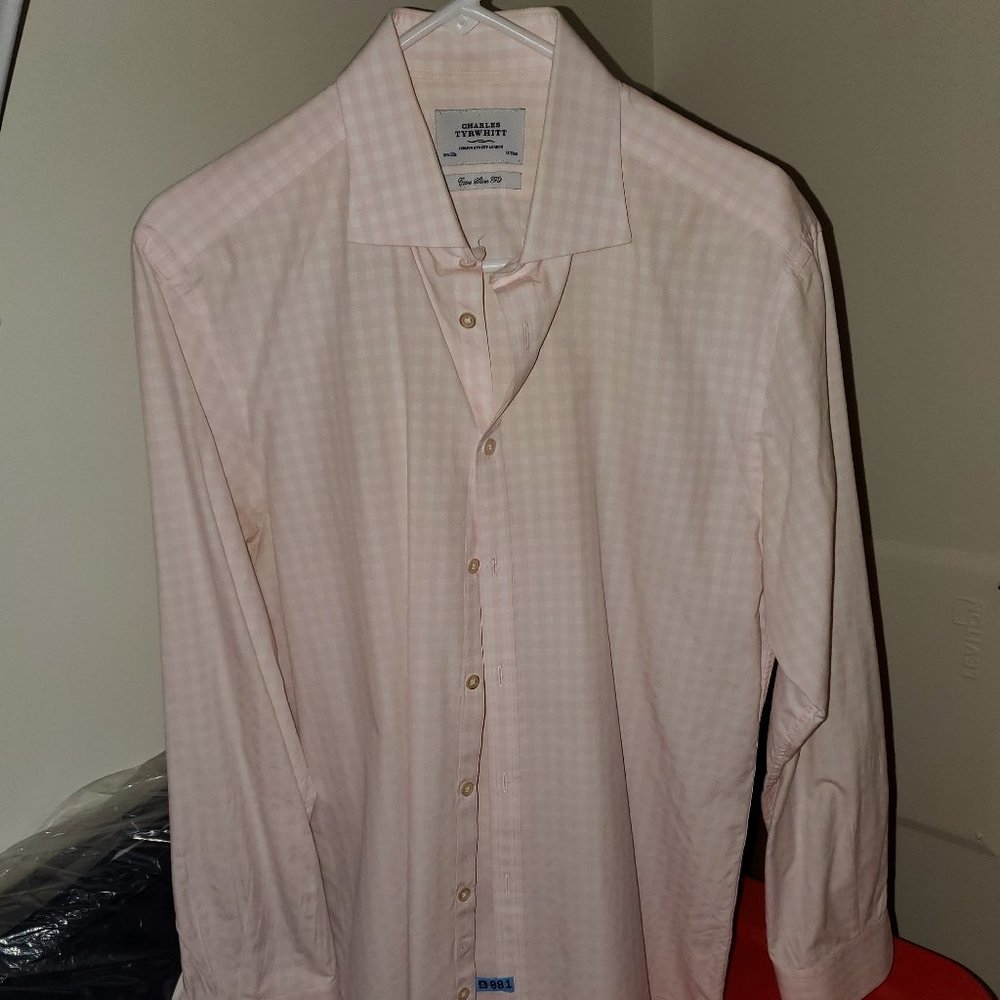 Charles Tyrwhitt Non-Iron Slim Fit Dress Shirt